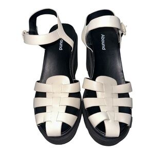 Abound Marty‎ Jelly Lug Platform Sandal In Ivory